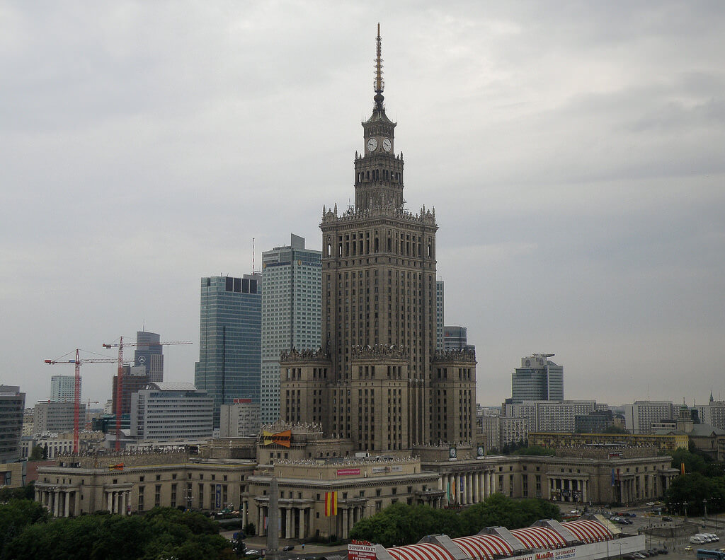 Palace of Culture and Science, Warsaw - by Jim Bowen:Flickr