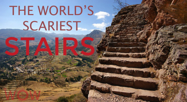 The world's Scariest Stairs