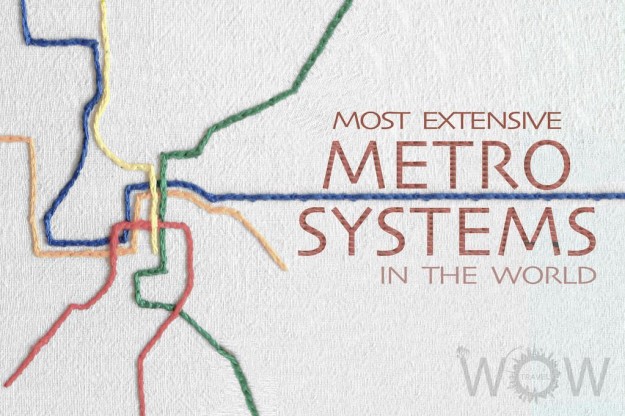 10 Most Extensive Metro Systems In The World