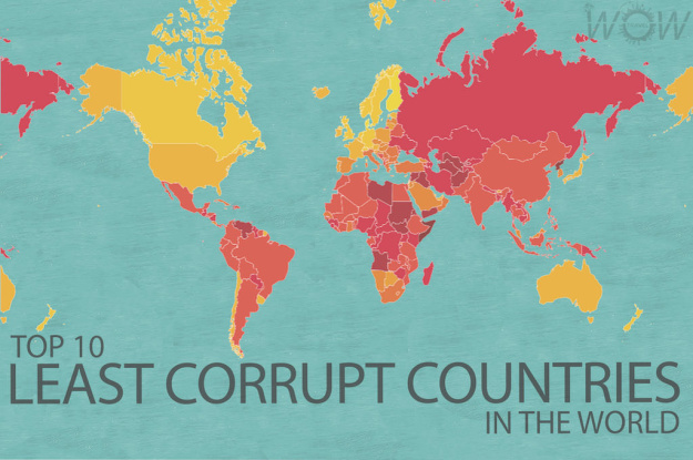 Top 10 Least Corrupt Countries In The World 2016