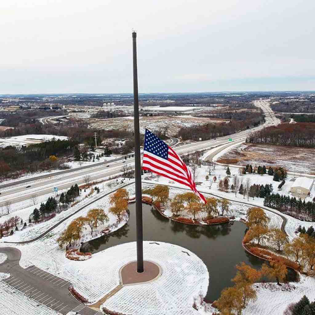 Tallest Free Standing Flagpole In The Us