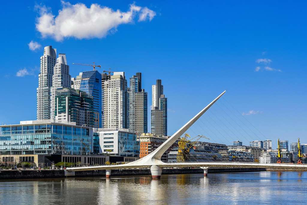 Puente de la Mujer, Buenos Aires, Argentina