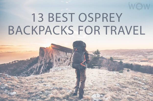 13 Best Osprey Backpacks For Travel