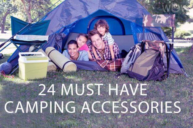24 Must Have Camping Accessories