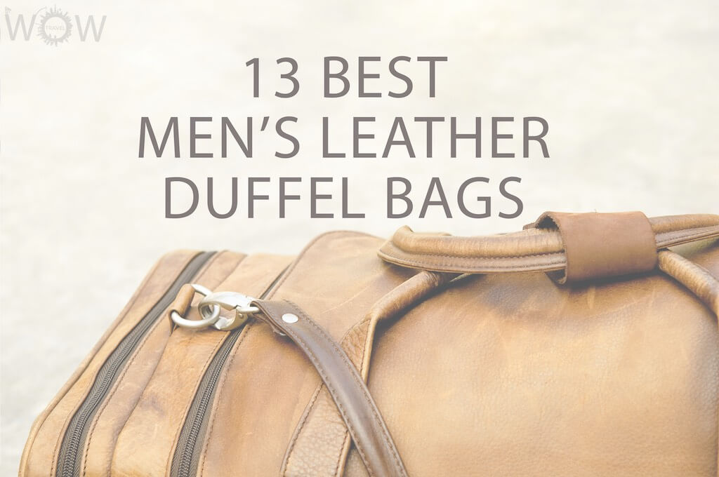 Jaald 24 Genuine Leather Mens Duffel bag Gym Sports Travel Weekend Duffle Bag. 