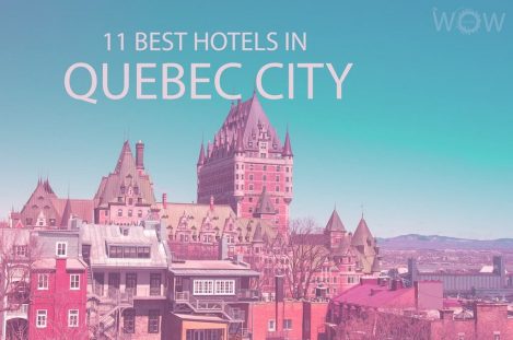 11 mejores hoteles en la ciudad de Quebec
