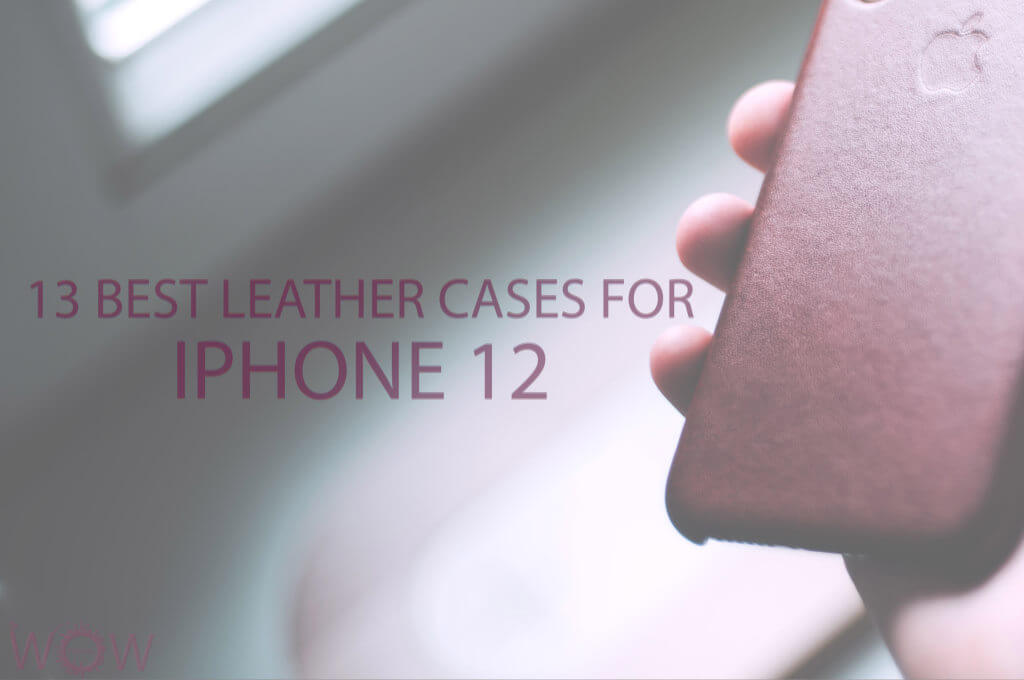 13 Best Leather Cases for iPhone 12