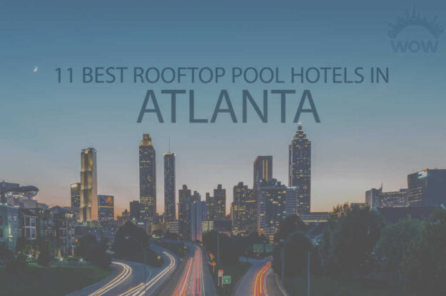 11 Best Rooftop Pool Hotels In Atlanta