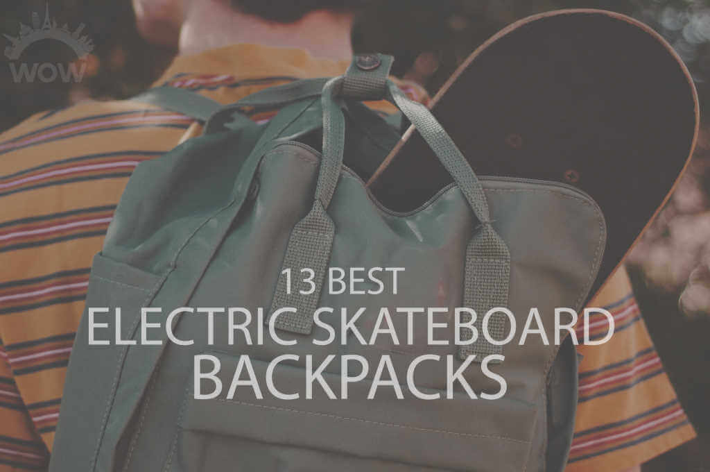 Board Blazers Electric Skateboard Backpack Fits Up to 17 Laptop Waterproof Perfect Skateboard Longboard Backpack for Any Size Board Spacious Interior