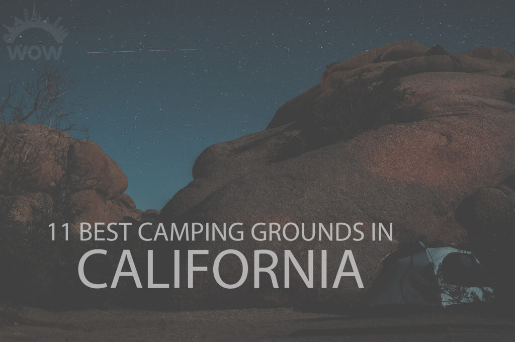 11 Best Camping Grounds in California