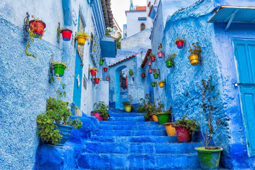 Chefchaouen, Morocco - by Milad Alizadeh, Unsplash
