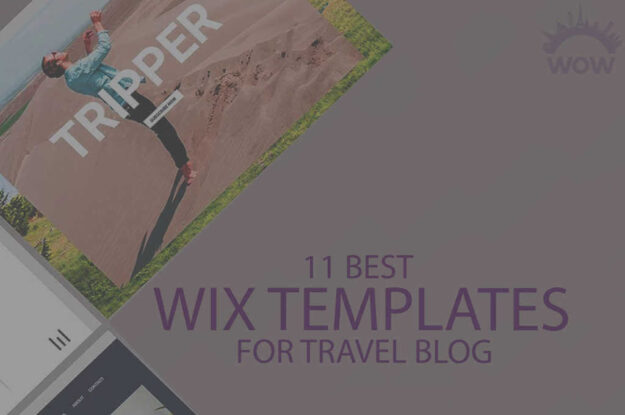 11 Best Wix Templates for Travel Blog