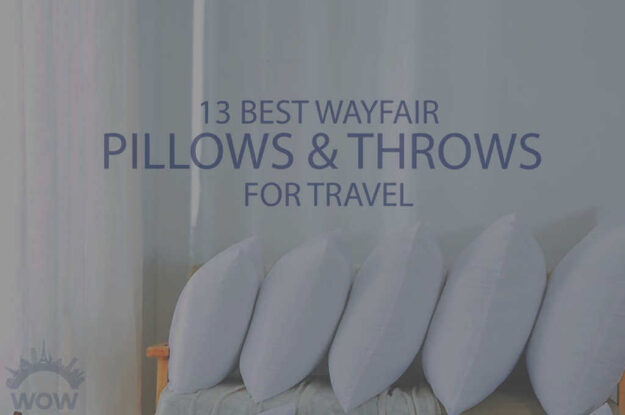13 Best Wayfair Pillows and Throws for Travel