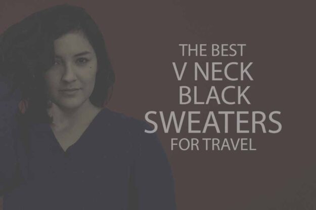 13 Best V Neck Black Sweaters for Travel