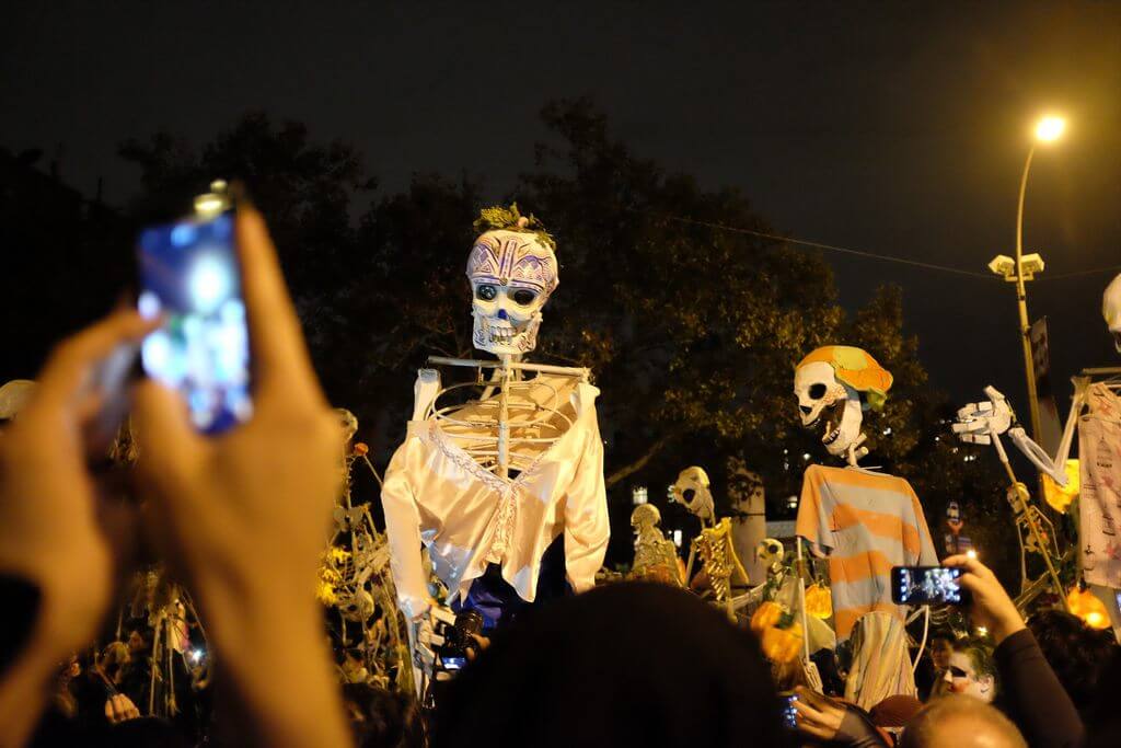 Village Halloween Parade, New York City - by Peter Burka, Flickr
