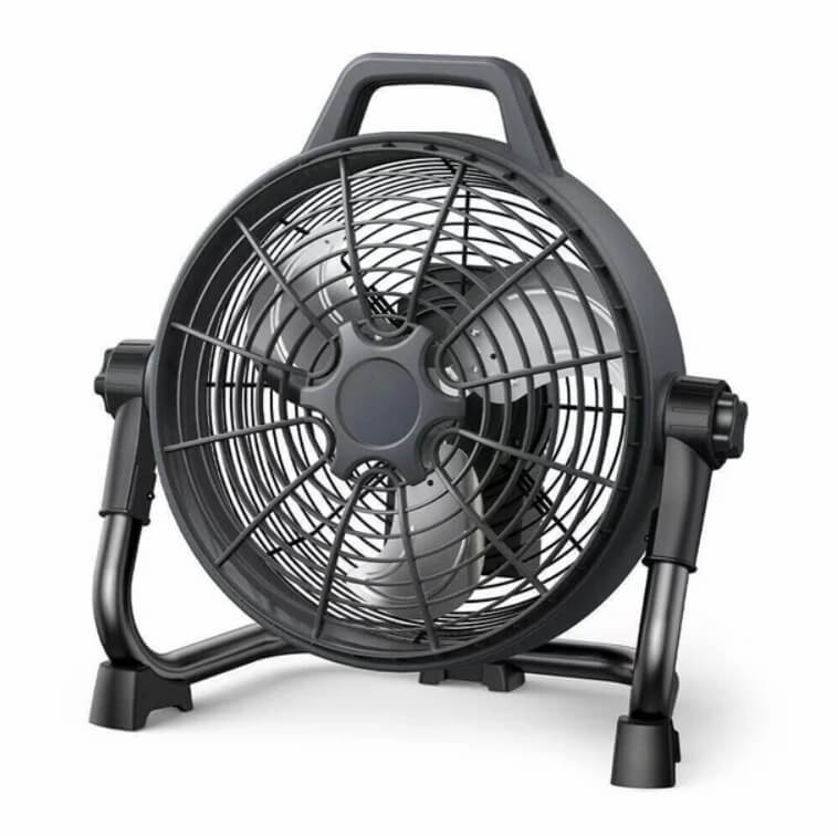 Idealforce 15750mAh Rechargeable Outdoor Portable High-Velocity Air Cooling Floor Fan - Walmart