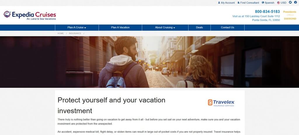 how to use expedia travel insurance