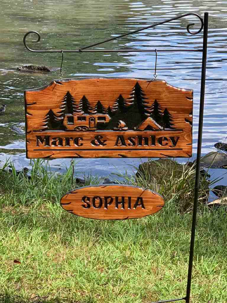 13 Best Personalized Sign For Camper 2024 WOW Travel   SouthernRootsSignsGA Engraved Camper Sign By Etsy 