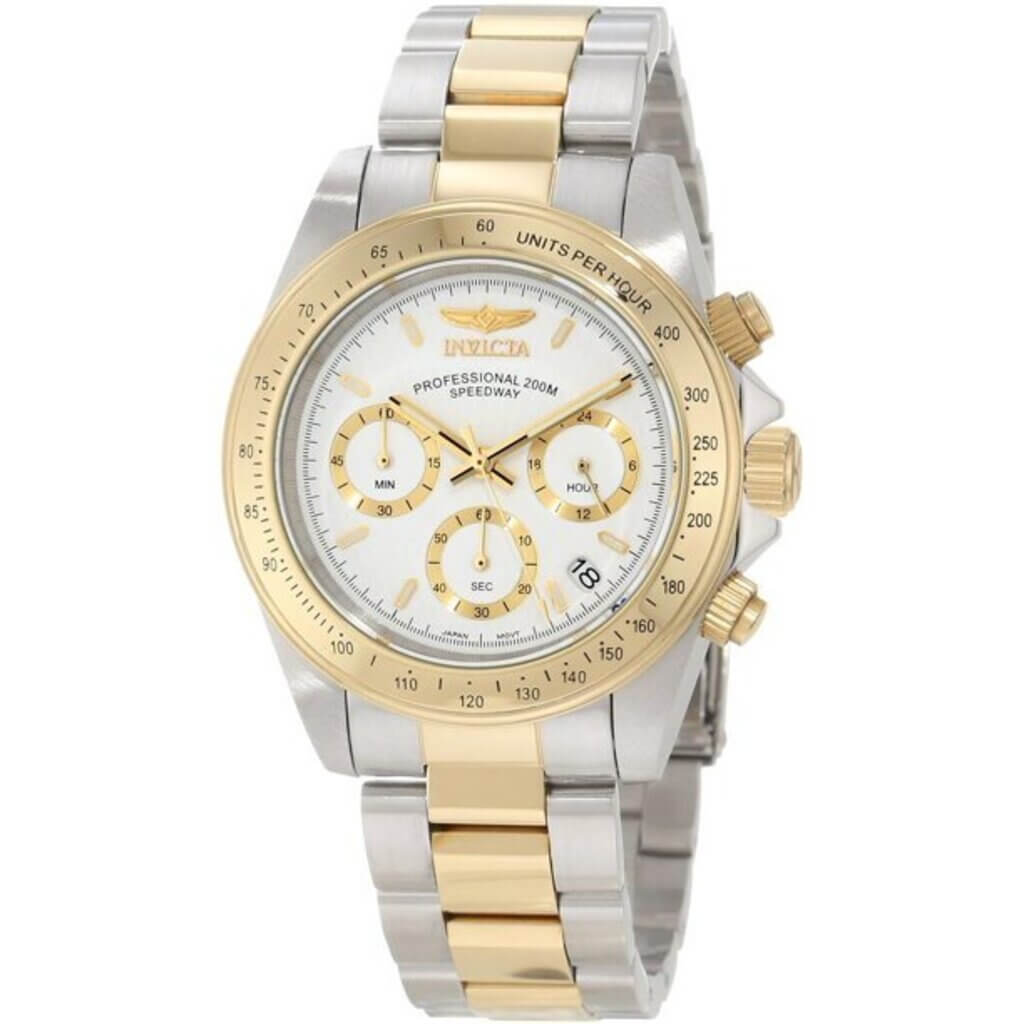 Speedway Gold & Steel Chronograph 9212 By Invicta