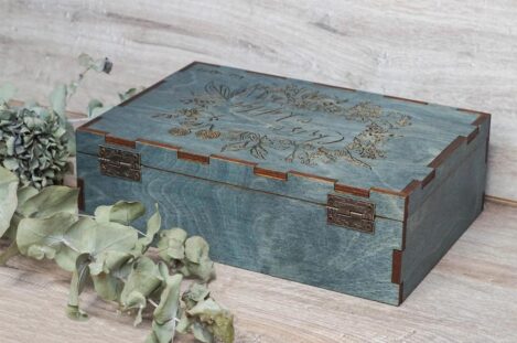 Best Etsy Personalized Wooden Keepsake Boxes for Travel Mementos