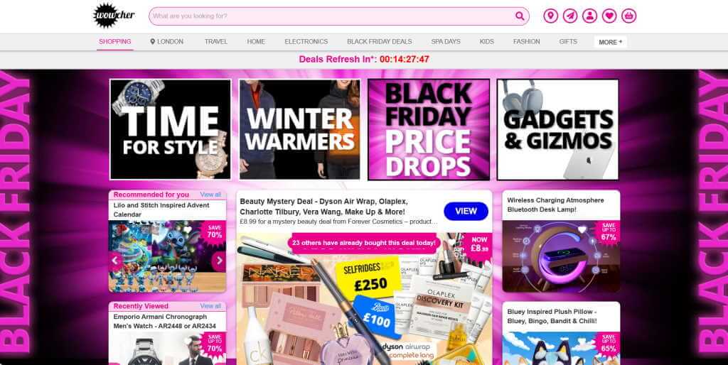 The official website - by Wowcher