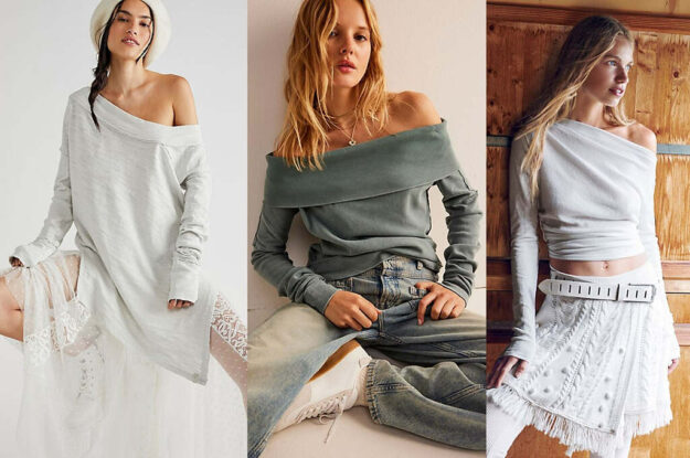 Travel in Style with Free People Off the Shoulder Top