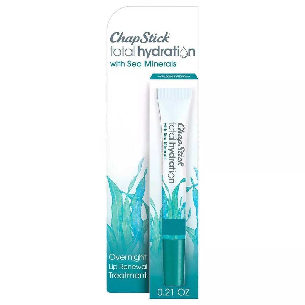 Chapstick Total Hydration Sea Minerals Overnight Renewal Lip Balm - by Target