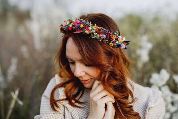 6 Best Travel Floral Crowns Etsy Sells