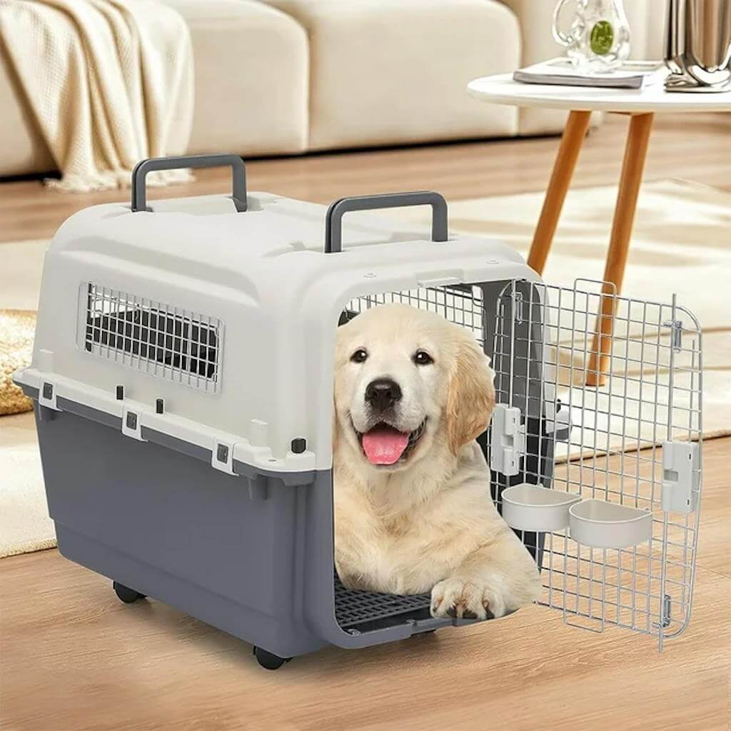 Cebese Plastic Crate with Wheels - by Walmart