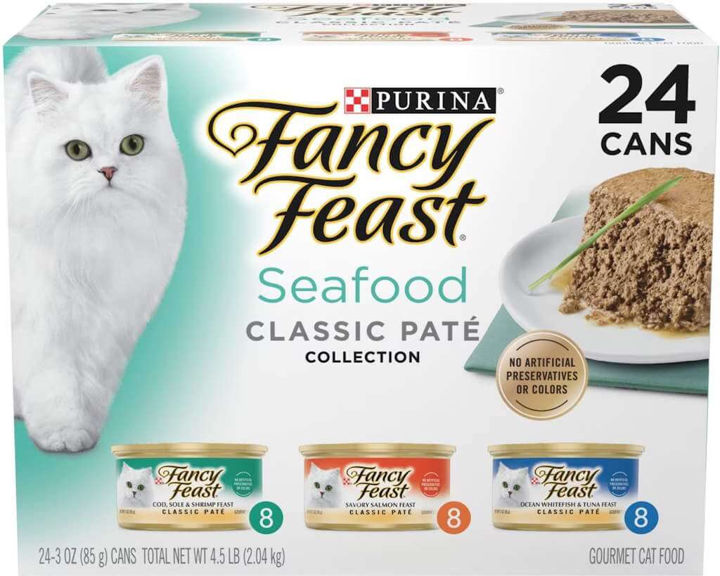 Fancy Feast Seafood Classic Pate Collection - by Chewy