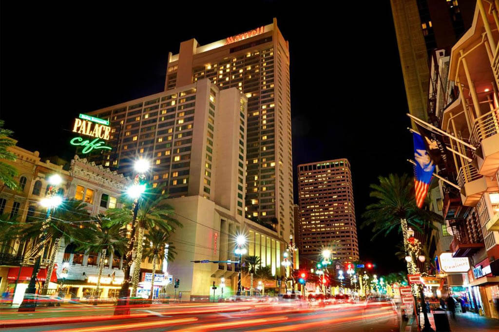 New Orleans Marriott Hotel 555 Canal Street French Quarter Fringes