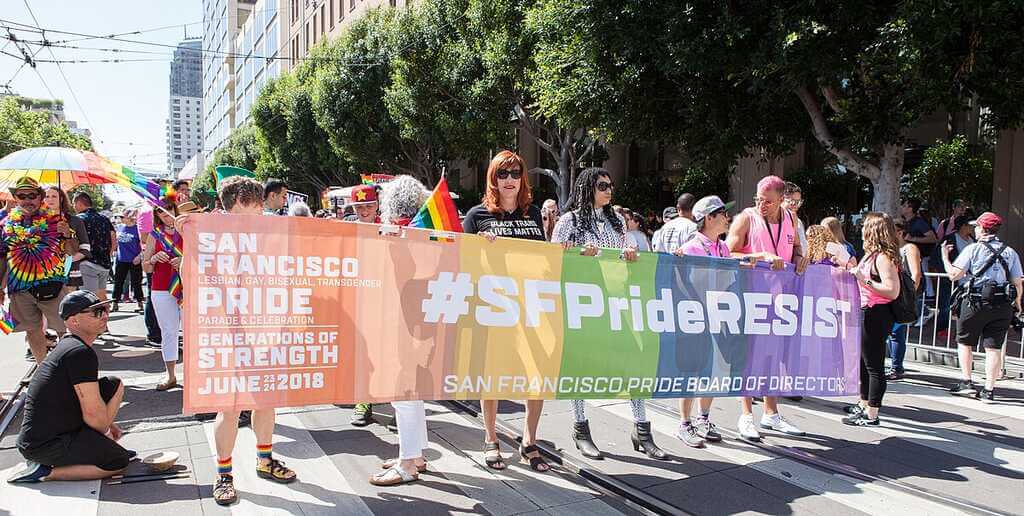 San Francisco Pride Parade - by Wikimedia Commons