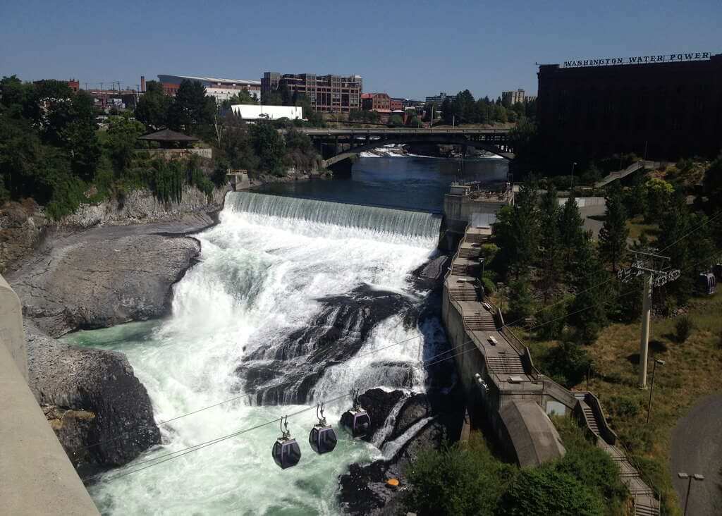 Spokane Falls and Numerica Skyride - by Bjorn, Flickr