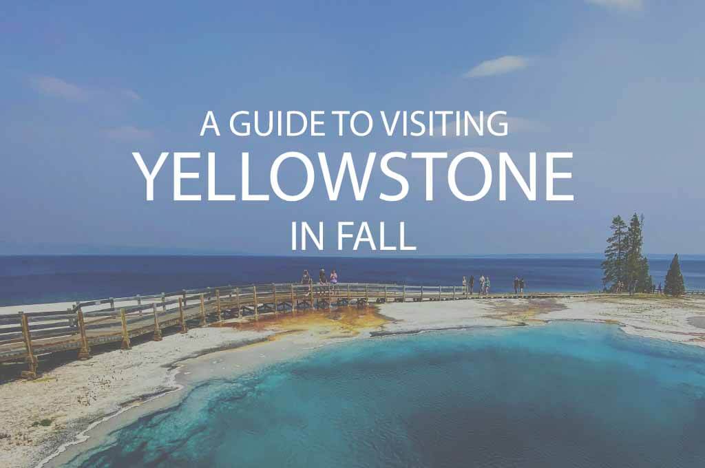 A Guide to Visiting Yellowstone in Fall