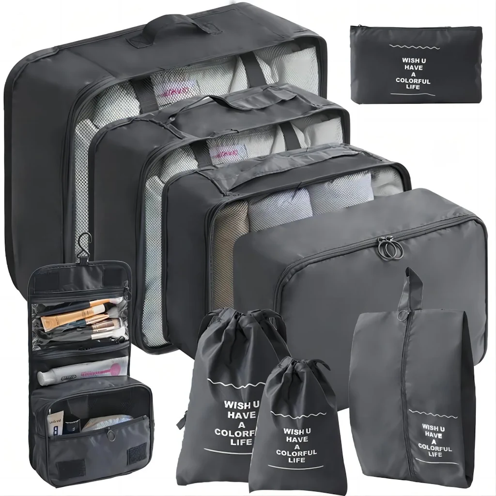 Csidworld 9 Set Packing Cubes - by Walmart