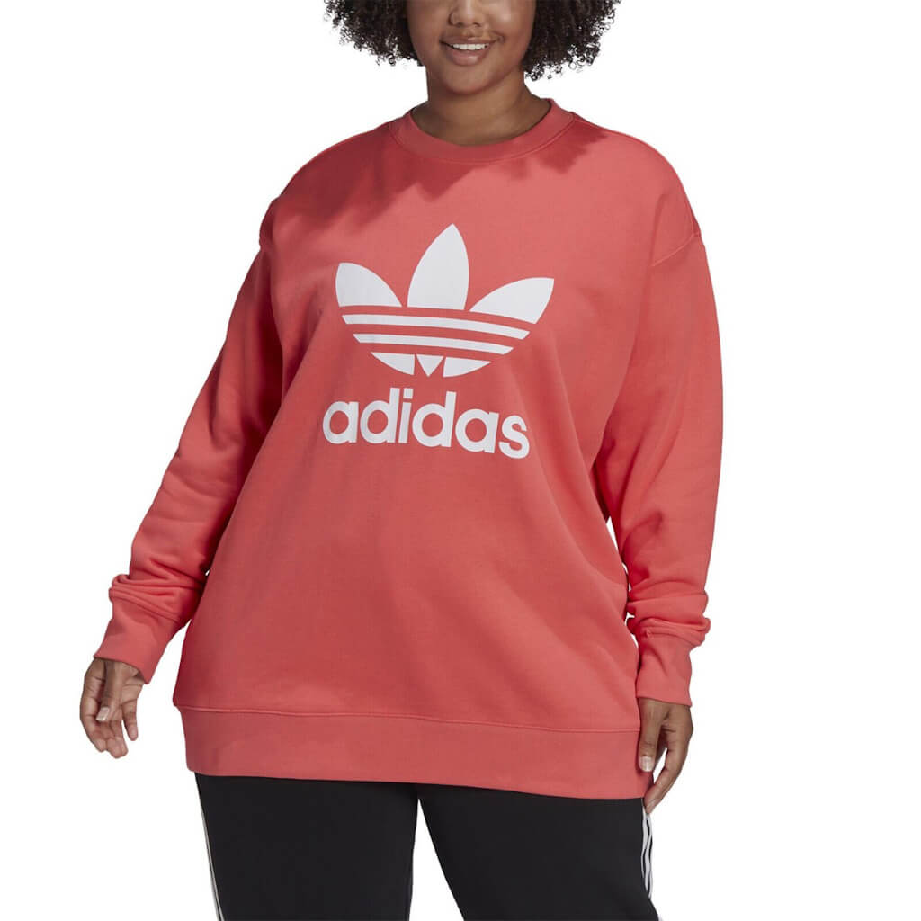 Adidas Originals Trefoil Crew Sweatshirt - by Walmart