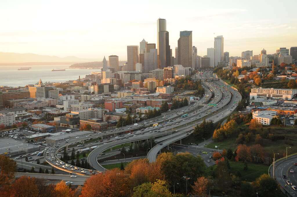 Seattle in the fall - by Wonderlane, Flickr