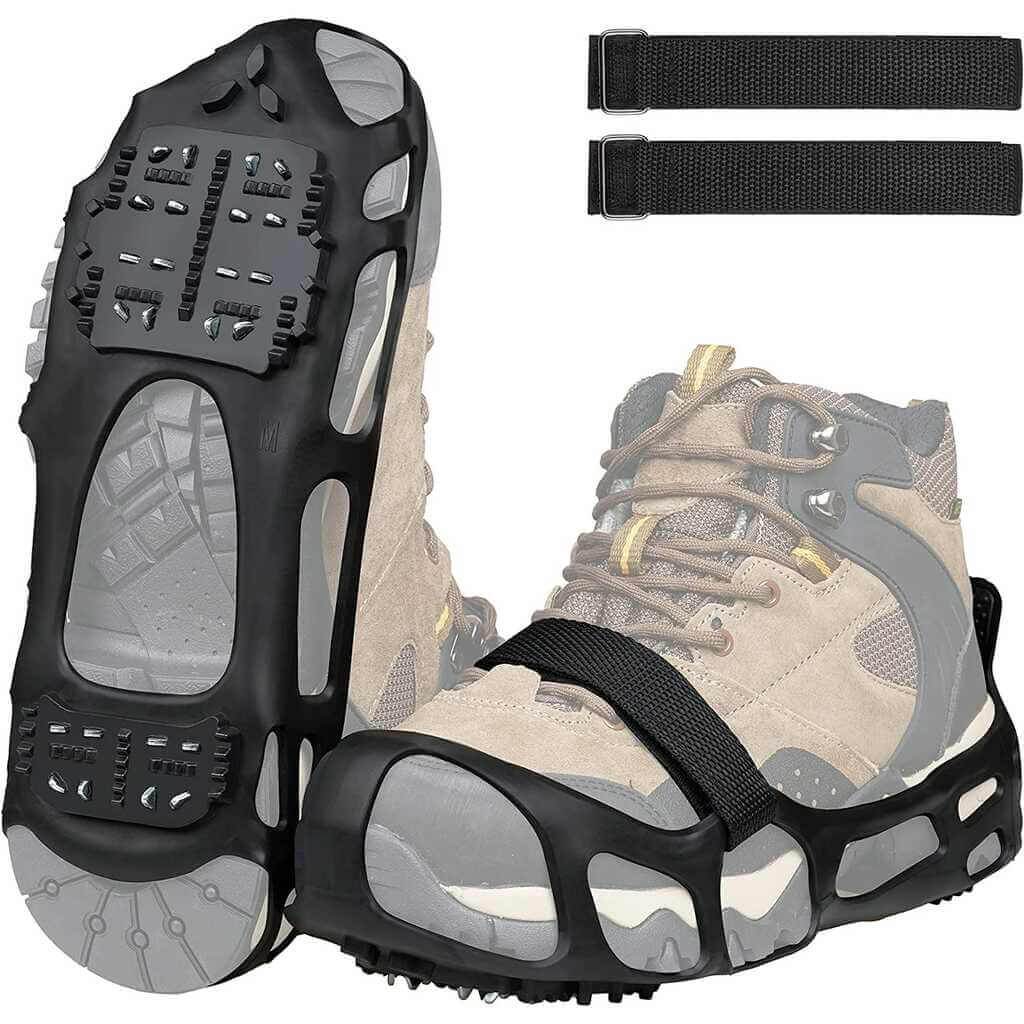 VanRolldex Shoe Ice Snow Anti-Slip Crampons - by Walmart