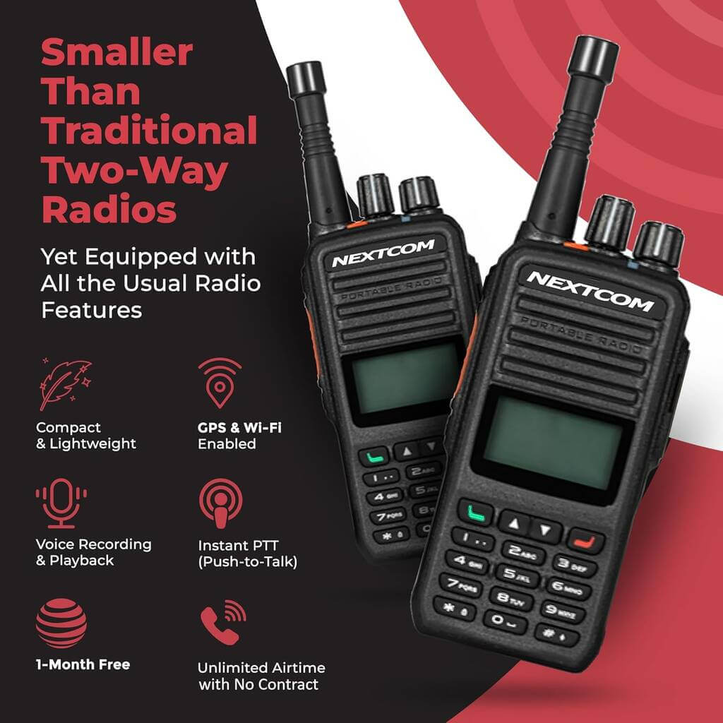 NX Series TX60 4G LTE GPS Walkie Talkie - by Amazon