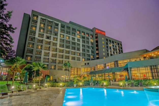 Marriott Sao Paulo Airport Hotel Front by Booking