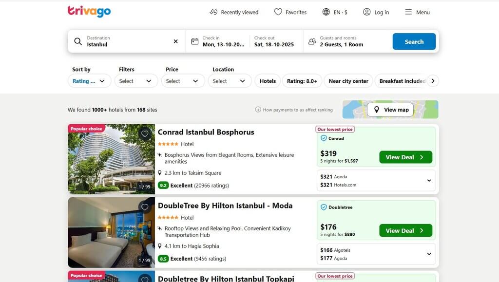Choices - by Trivago