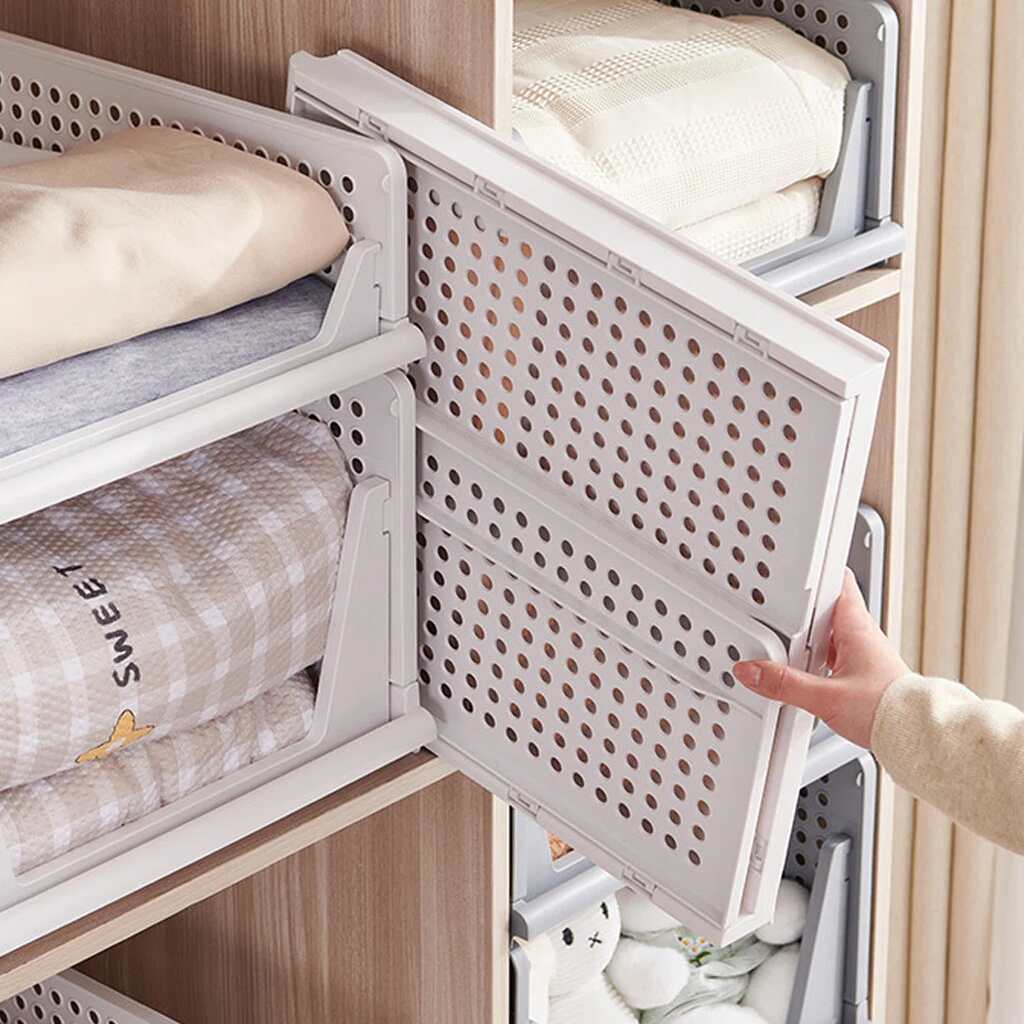 Rebrilliant Foldable and Stackable Drawer Storage Basket - by Wayfair UK