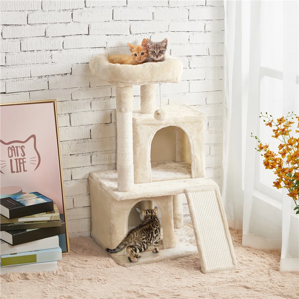 Yaheetech Multilevel Cat Tower - by Wayfair UK