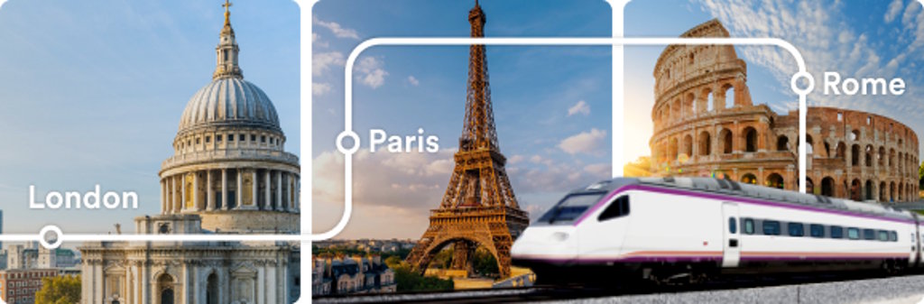 Multi-city trips - by Trainline