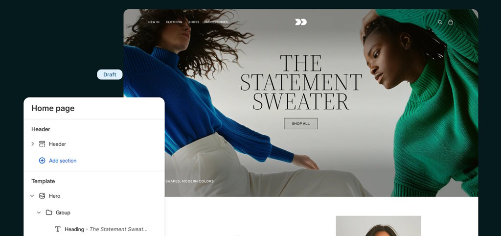 User-friendly interface - by Shopify