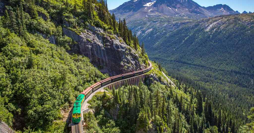 White Pass Scenic Railway - Skagway, Alaska - by NCL
